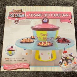 Ceramic Hot Fudge Bar